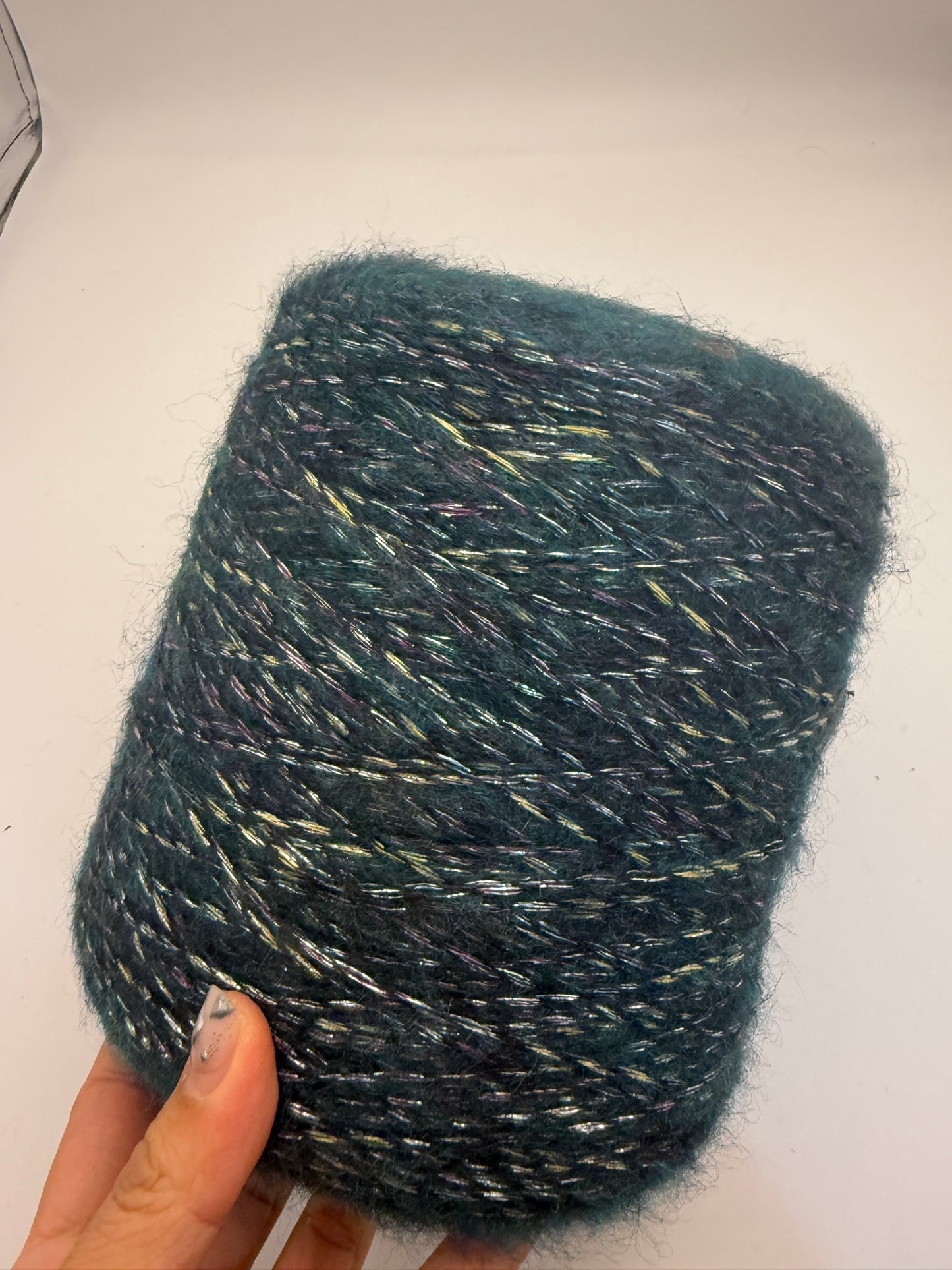 Art mohair - blue