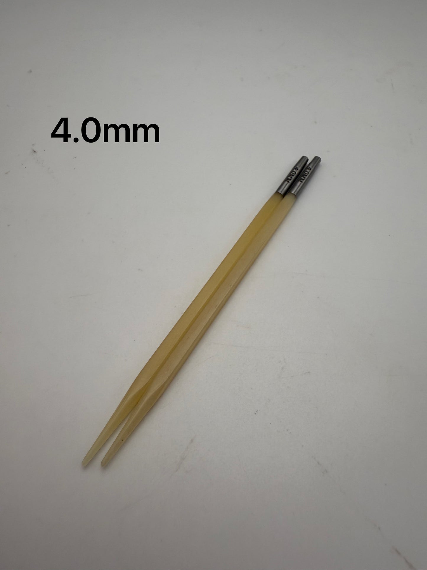 Camel bone square head knitting needles