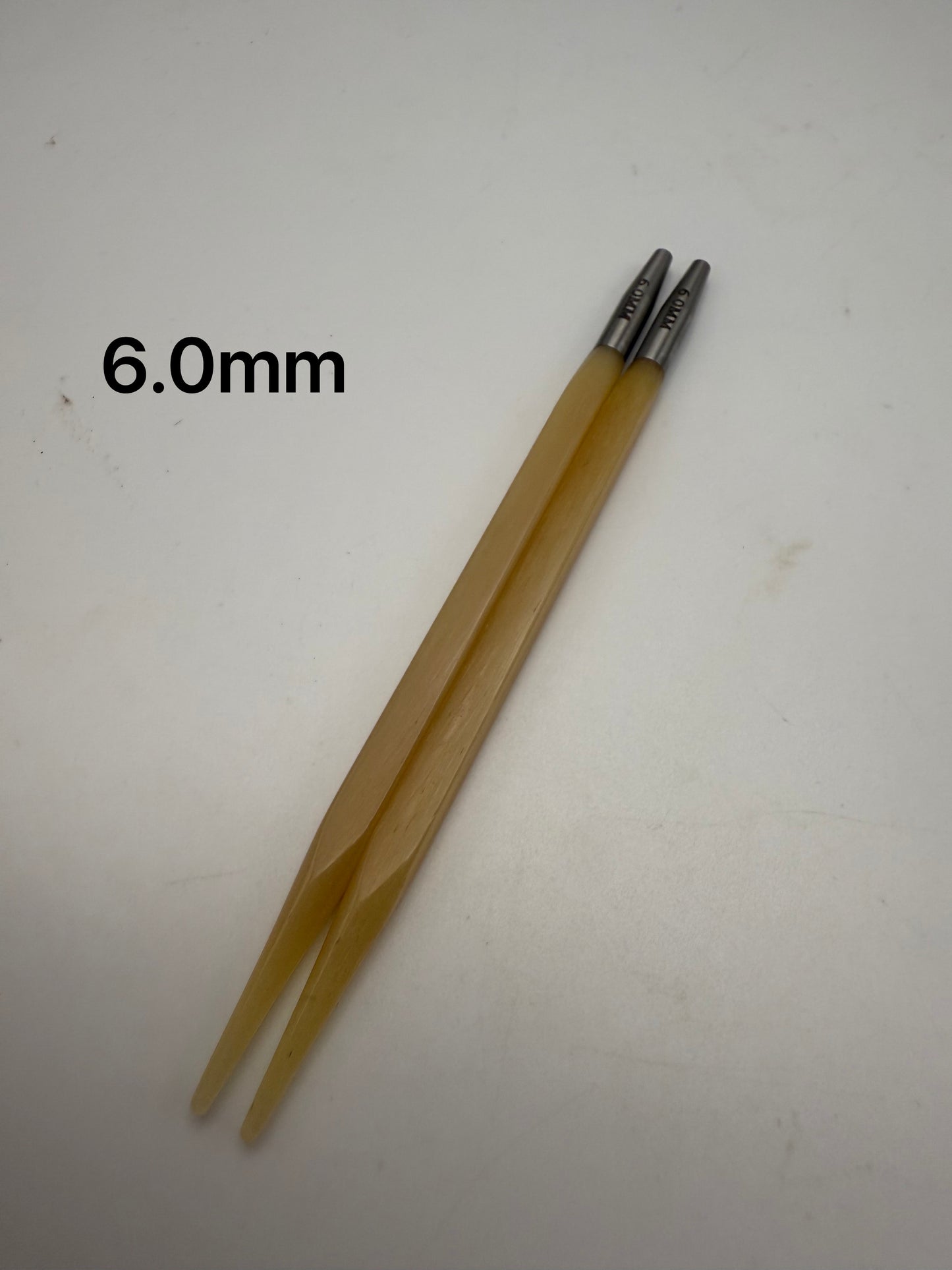 Camel bone square head knitting needles
