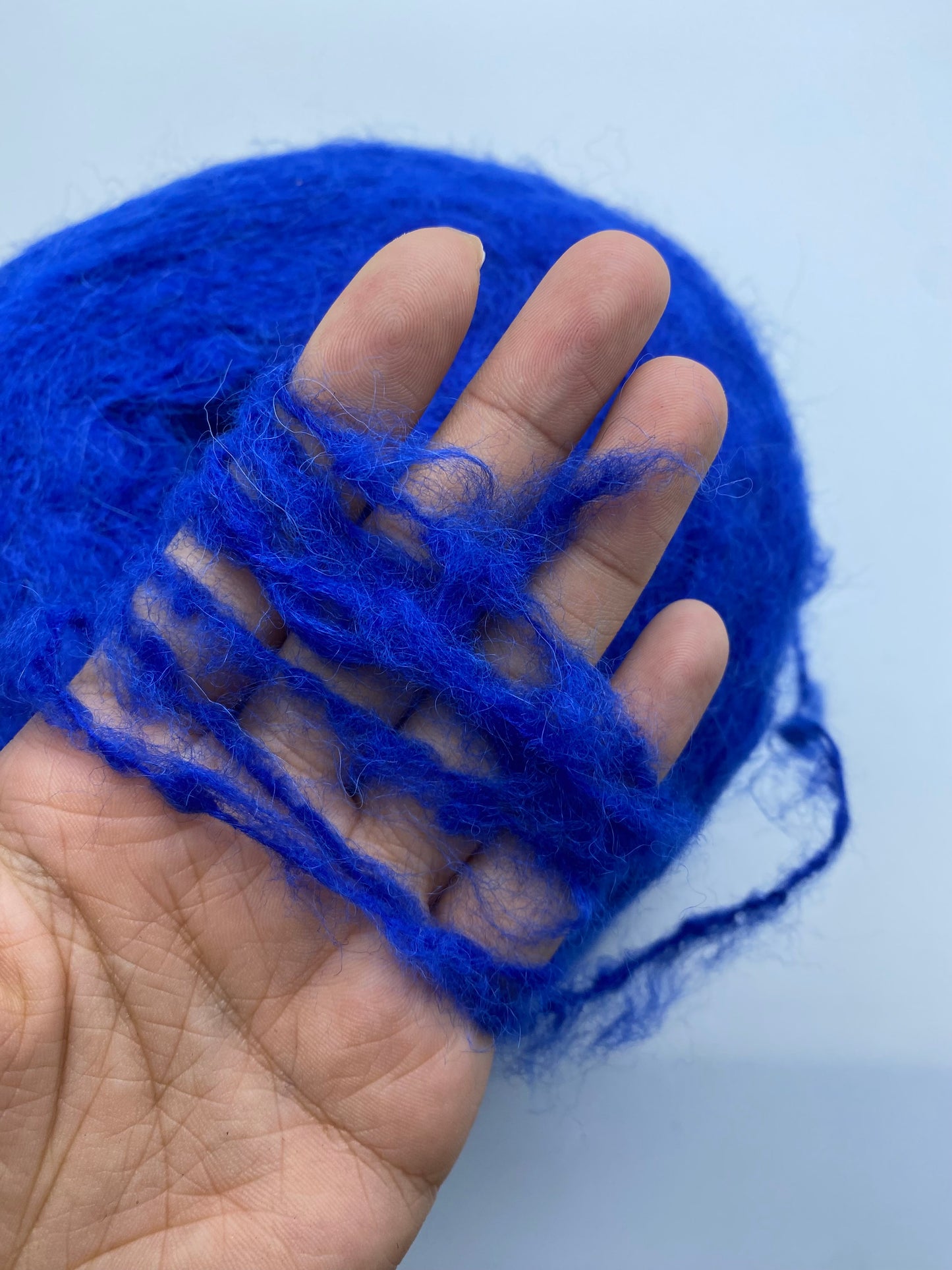 Alpaca - 12ply royal blue