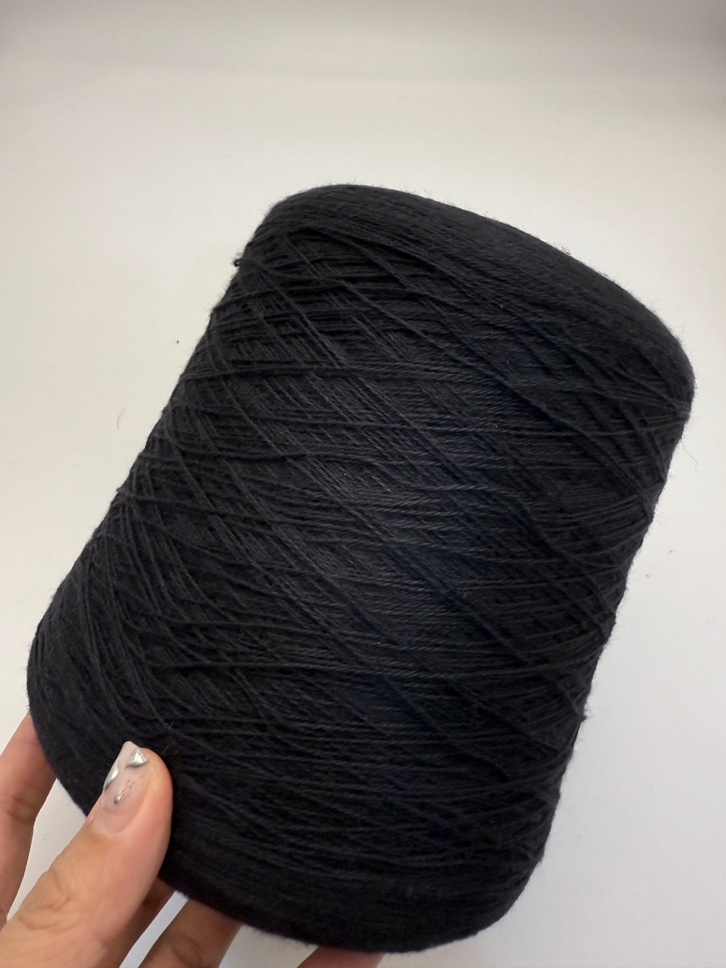 Cotton cashmere - black
