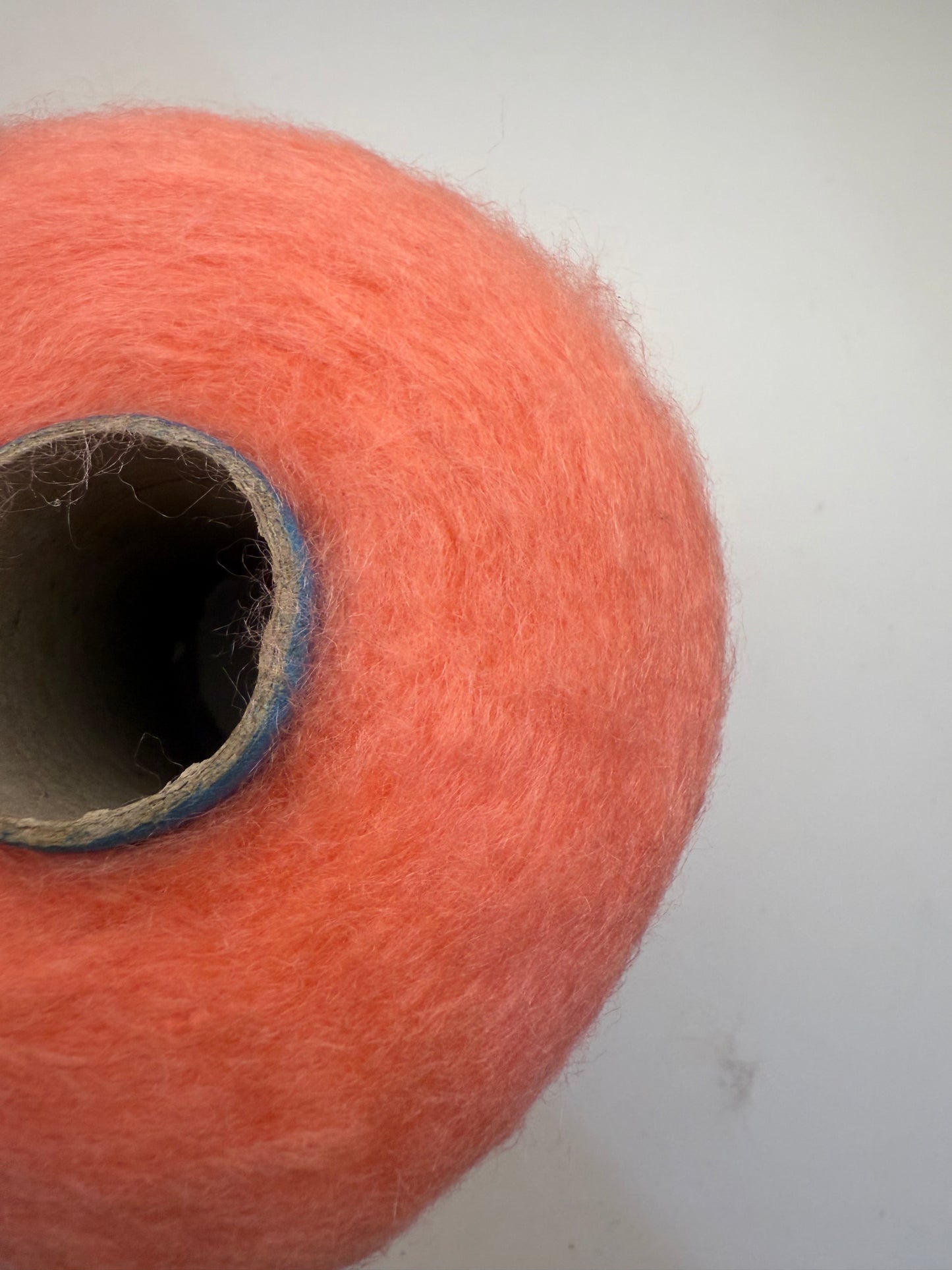 100% brushed silk - salmon