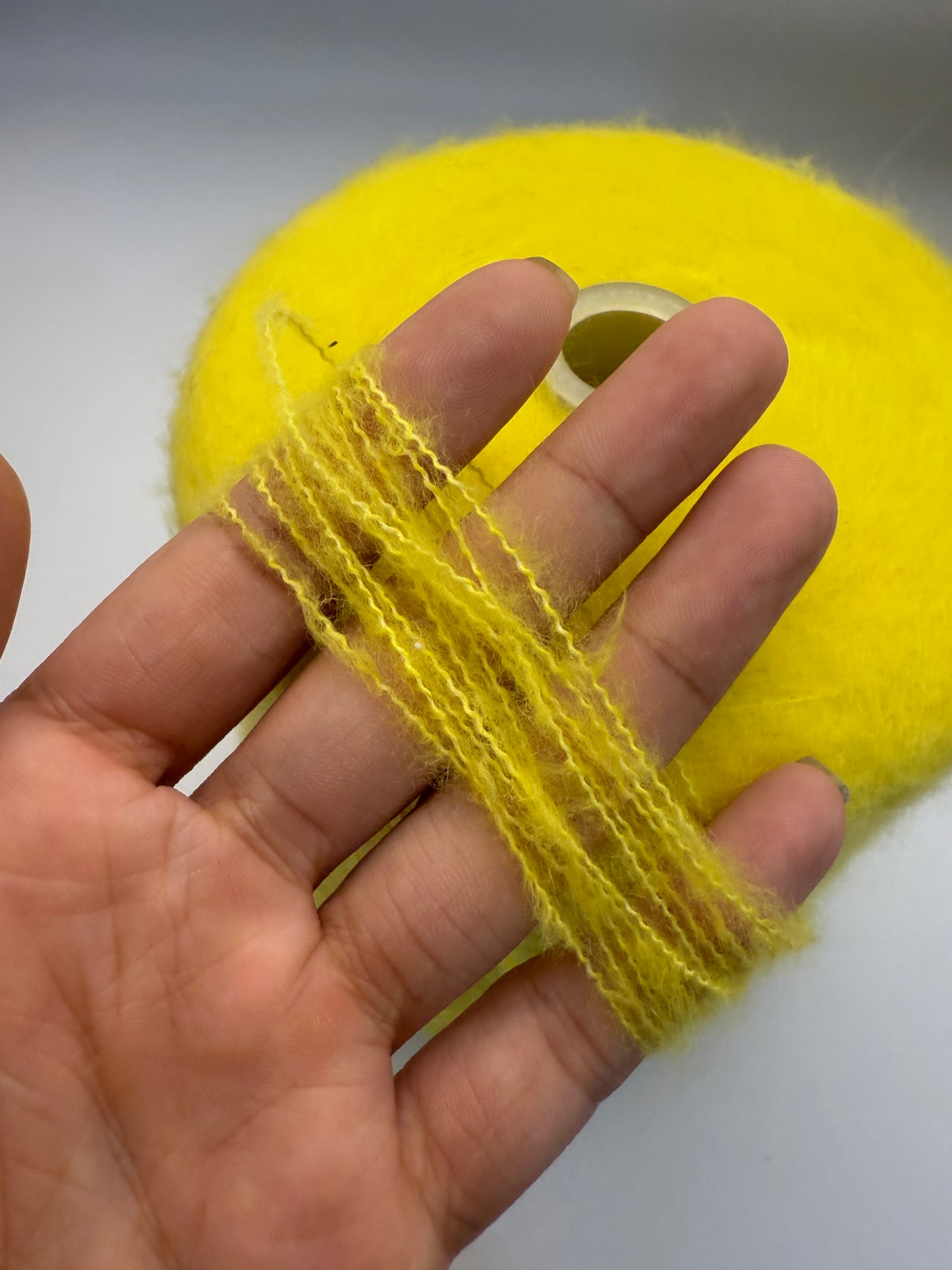 Cashmere cotton - lemon