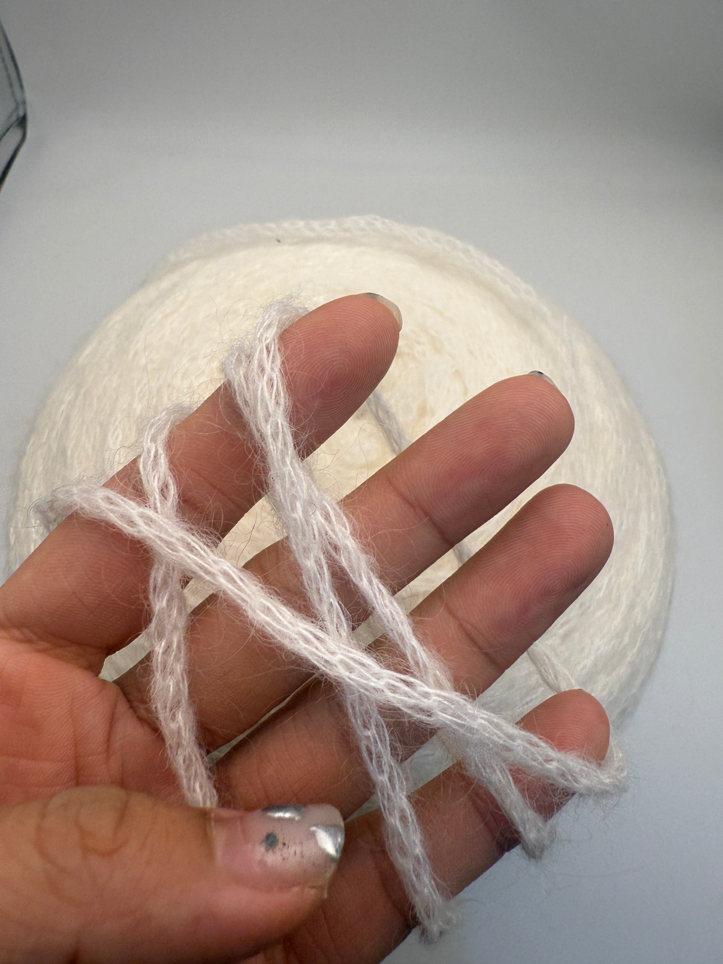 Mohair - white
