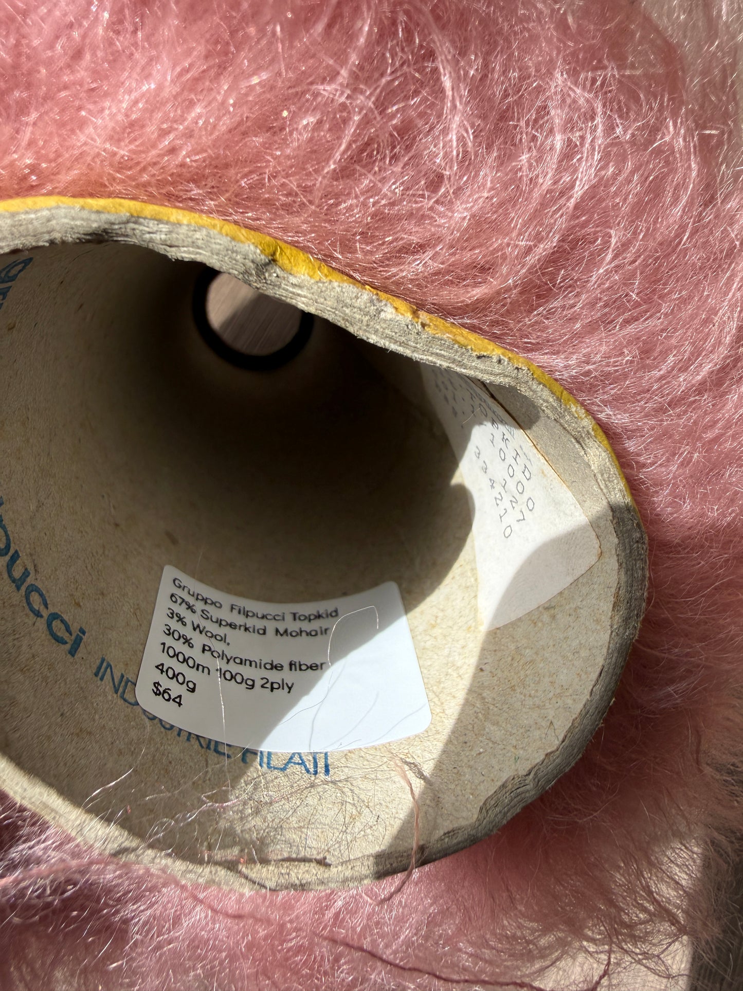 Superkid mohair - dry rose