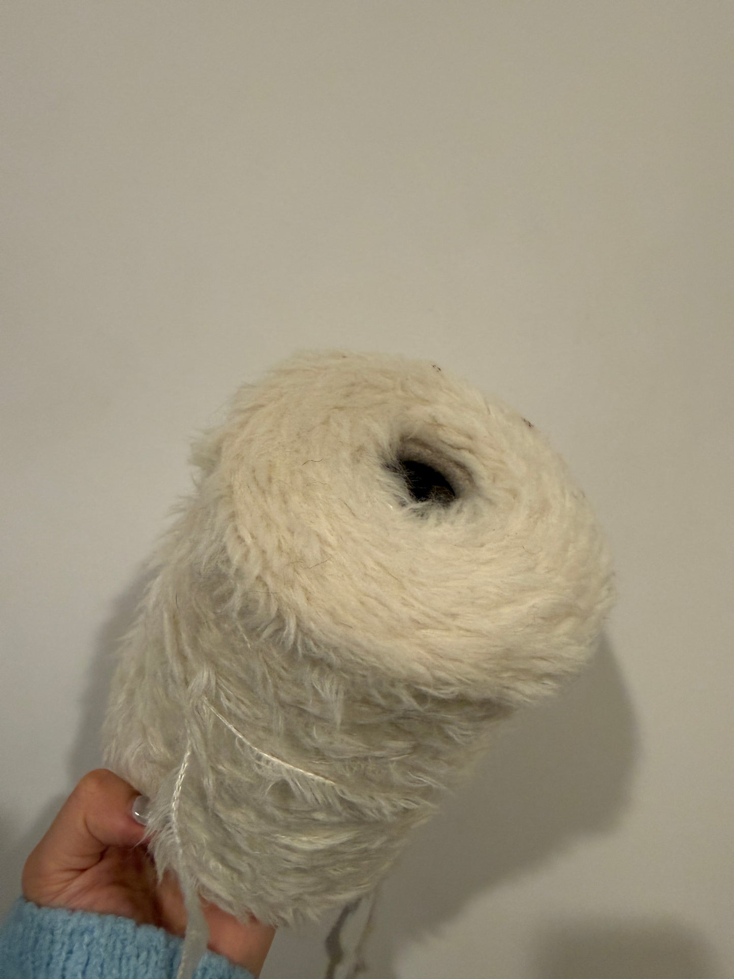 Eyelashes yarn - wool