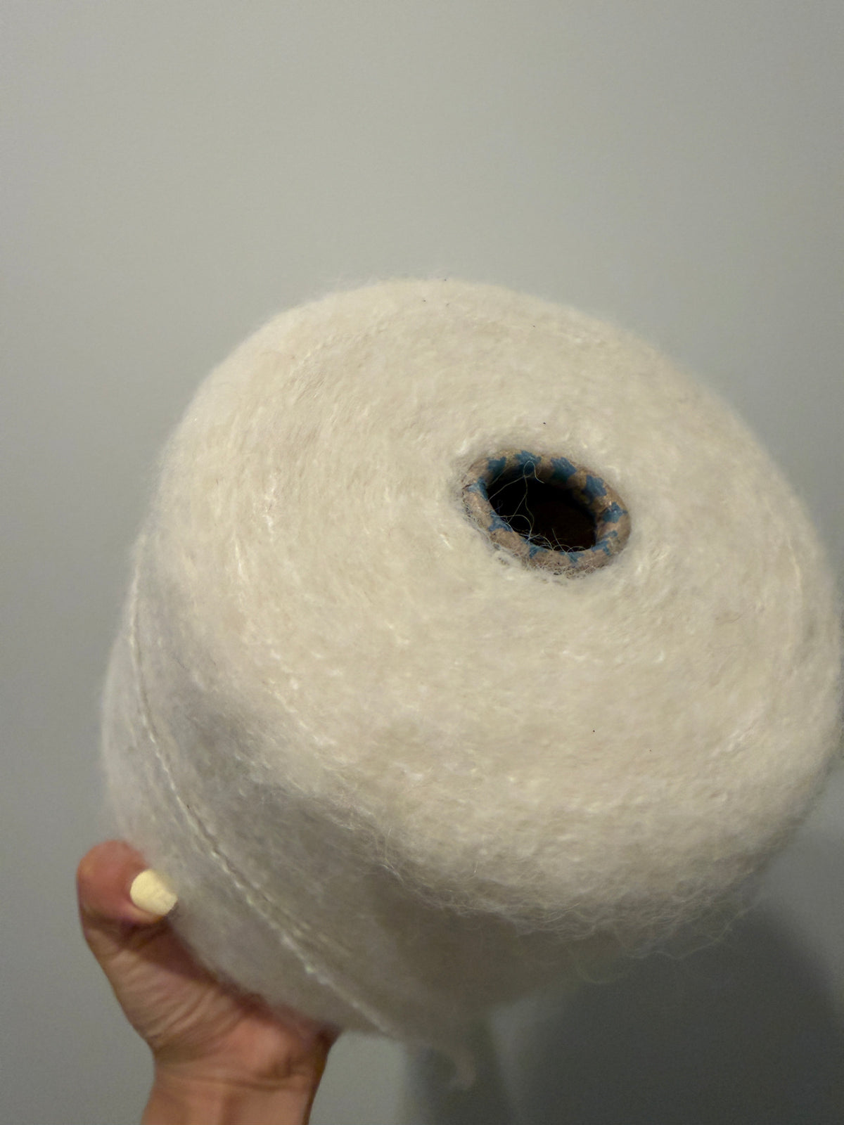 Mohair 8ply - snow