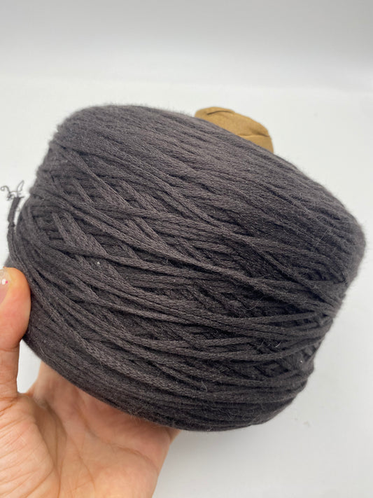 100% Silk chainette - black