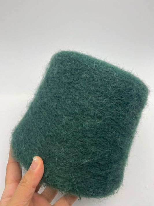 Brushed alpaca green - 1080g