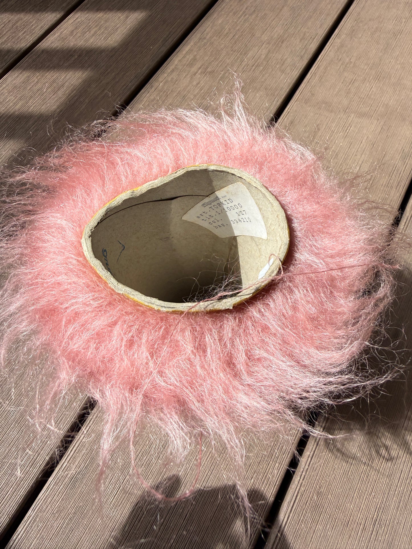 Superkid mohair - dry rose