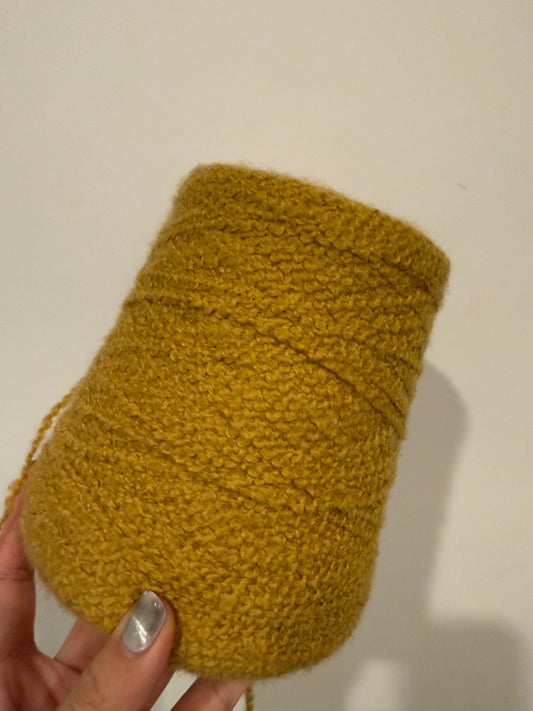 Cashmere wool - turmeric