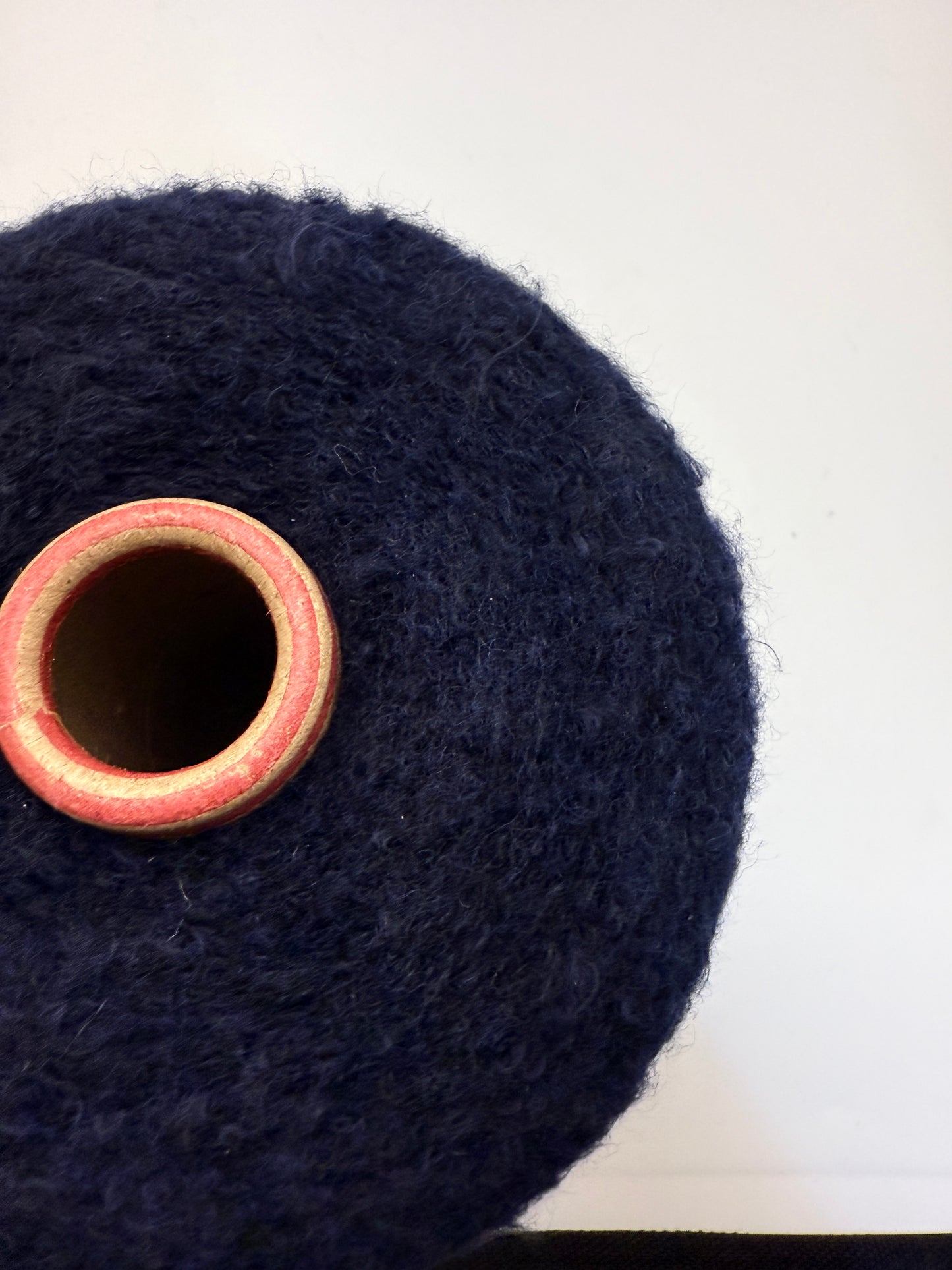 Wool boucle - black