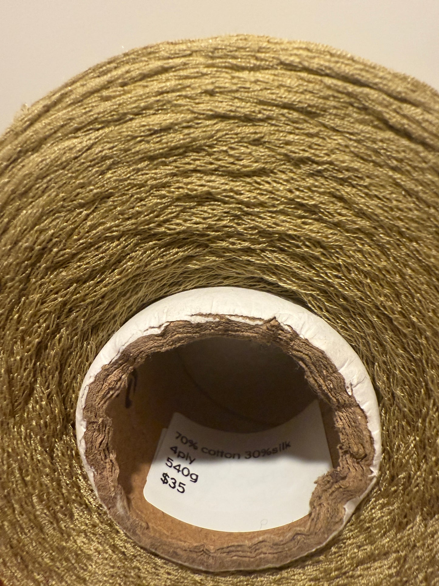 Silk cotton - matcha