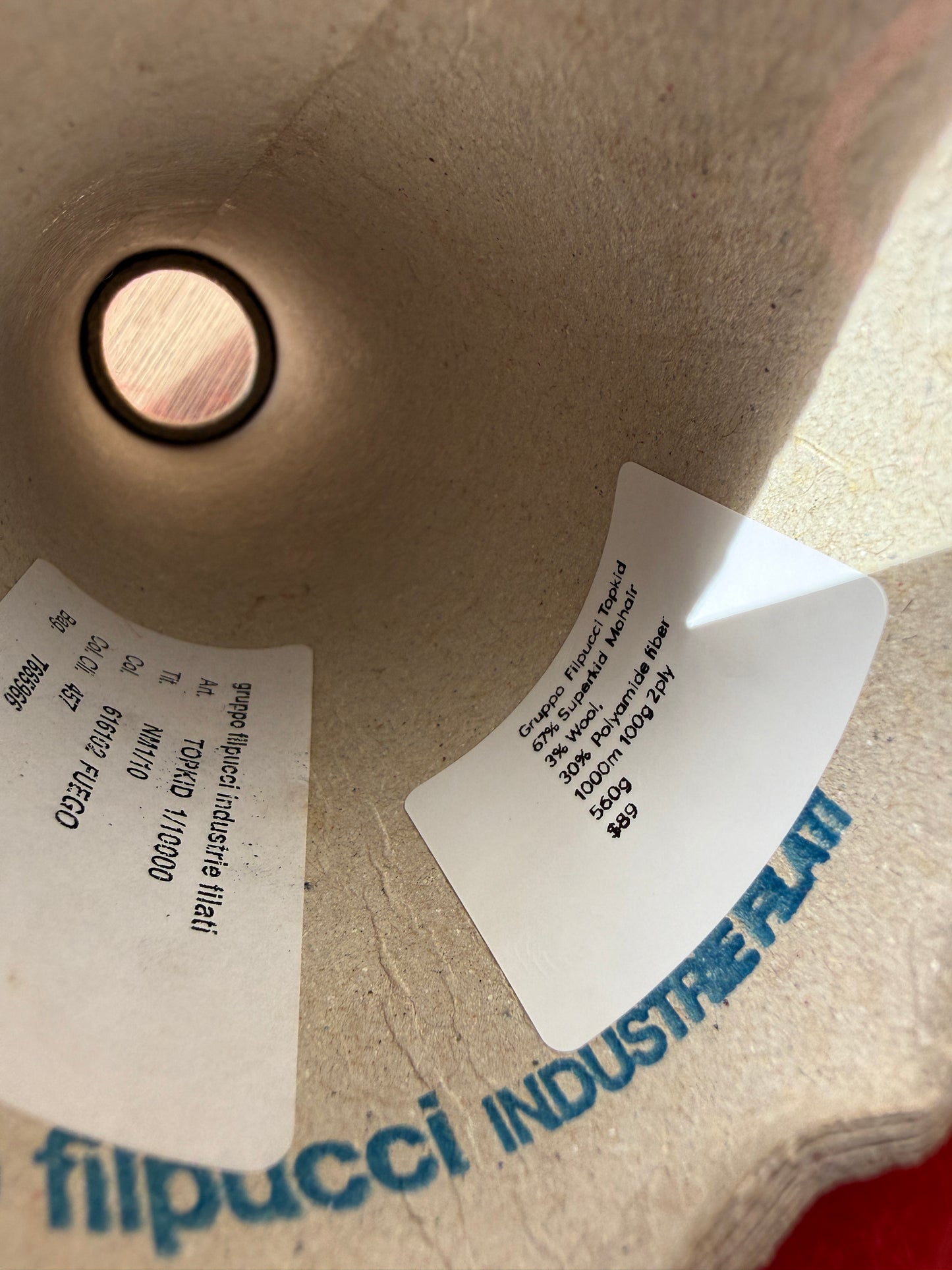 Superkid mohair - fire