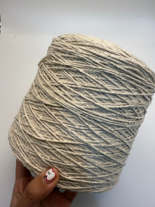 Silk noil - white 10ply