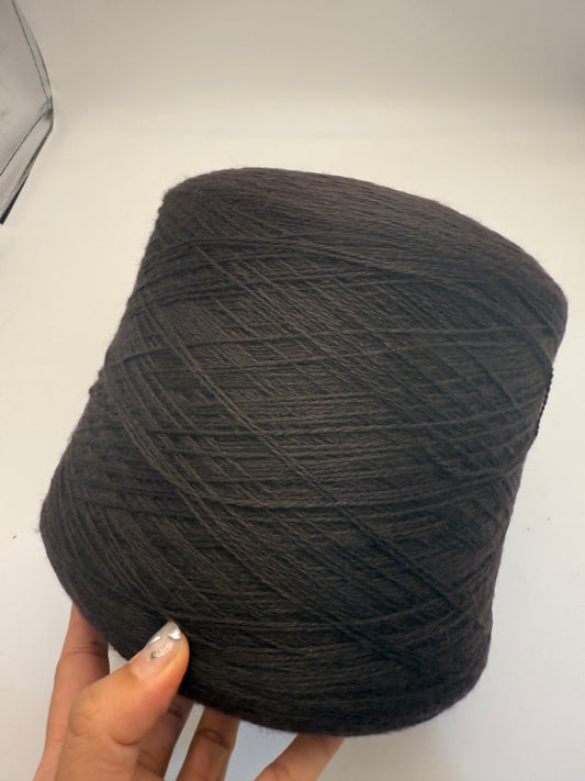 Wool cashmere - black