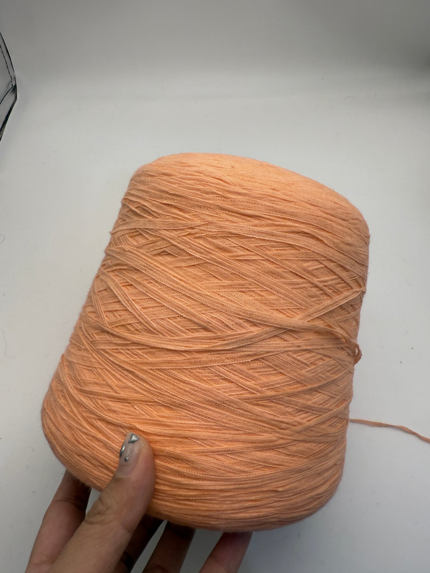 Cotton linen - peach