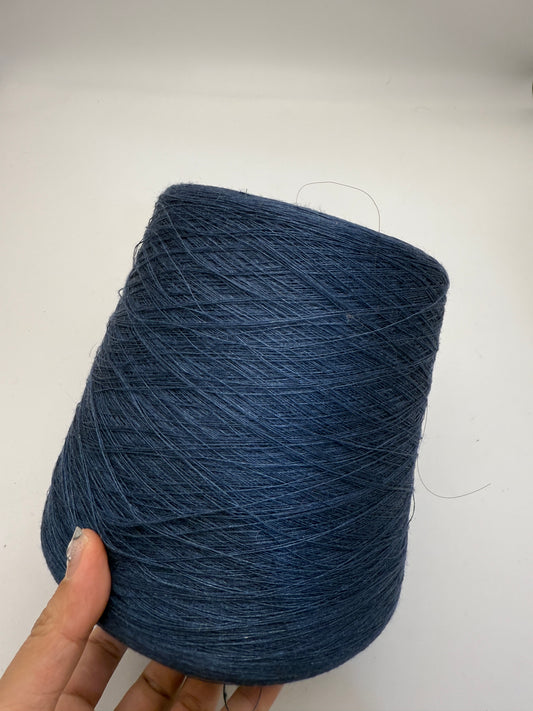 100% - denim blue