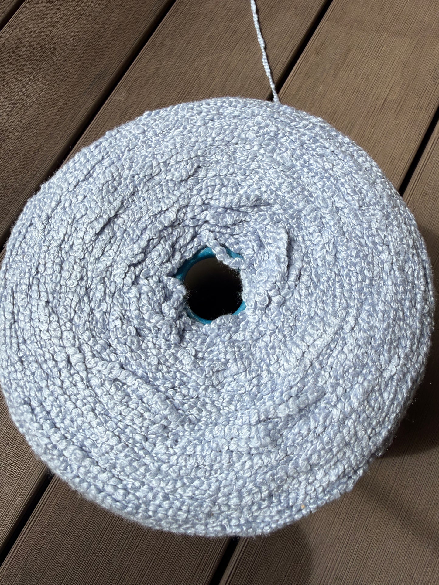 100% silk boucle