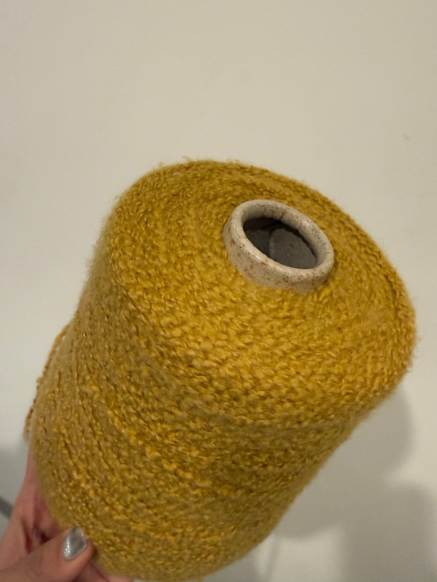 Cashmere wool - turmeric