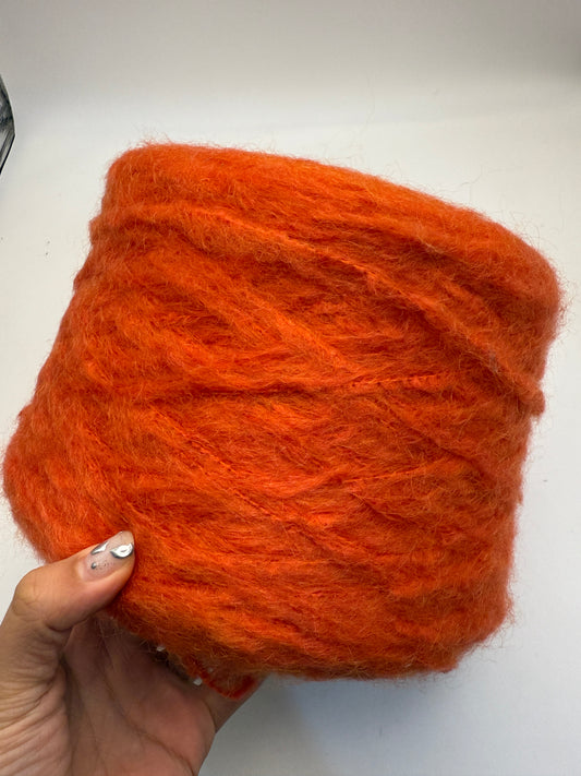 Mohair 12ply - orange