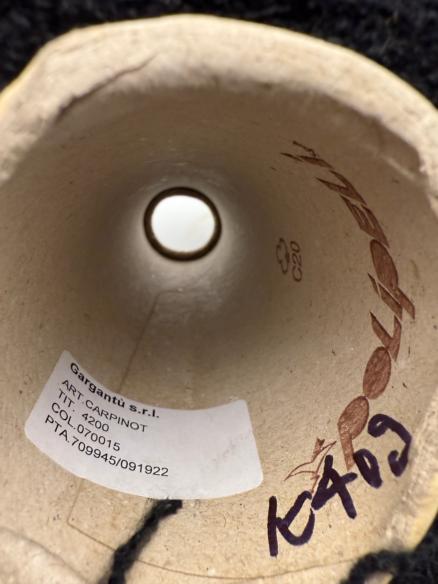 Silk cotton boucle - black