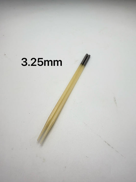 Camel bone square head knitting needles