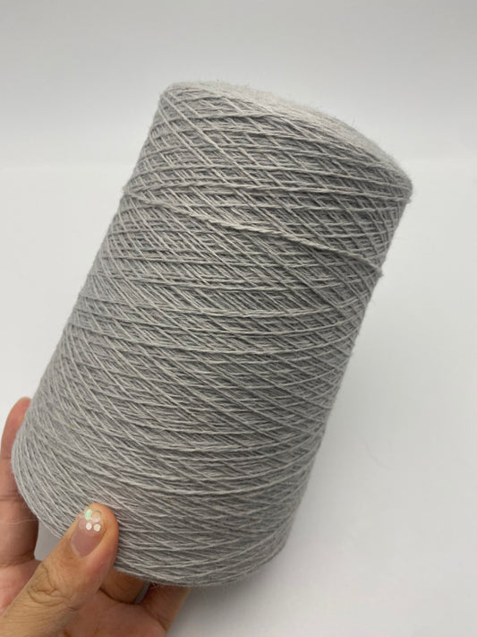 Angora wool - grey