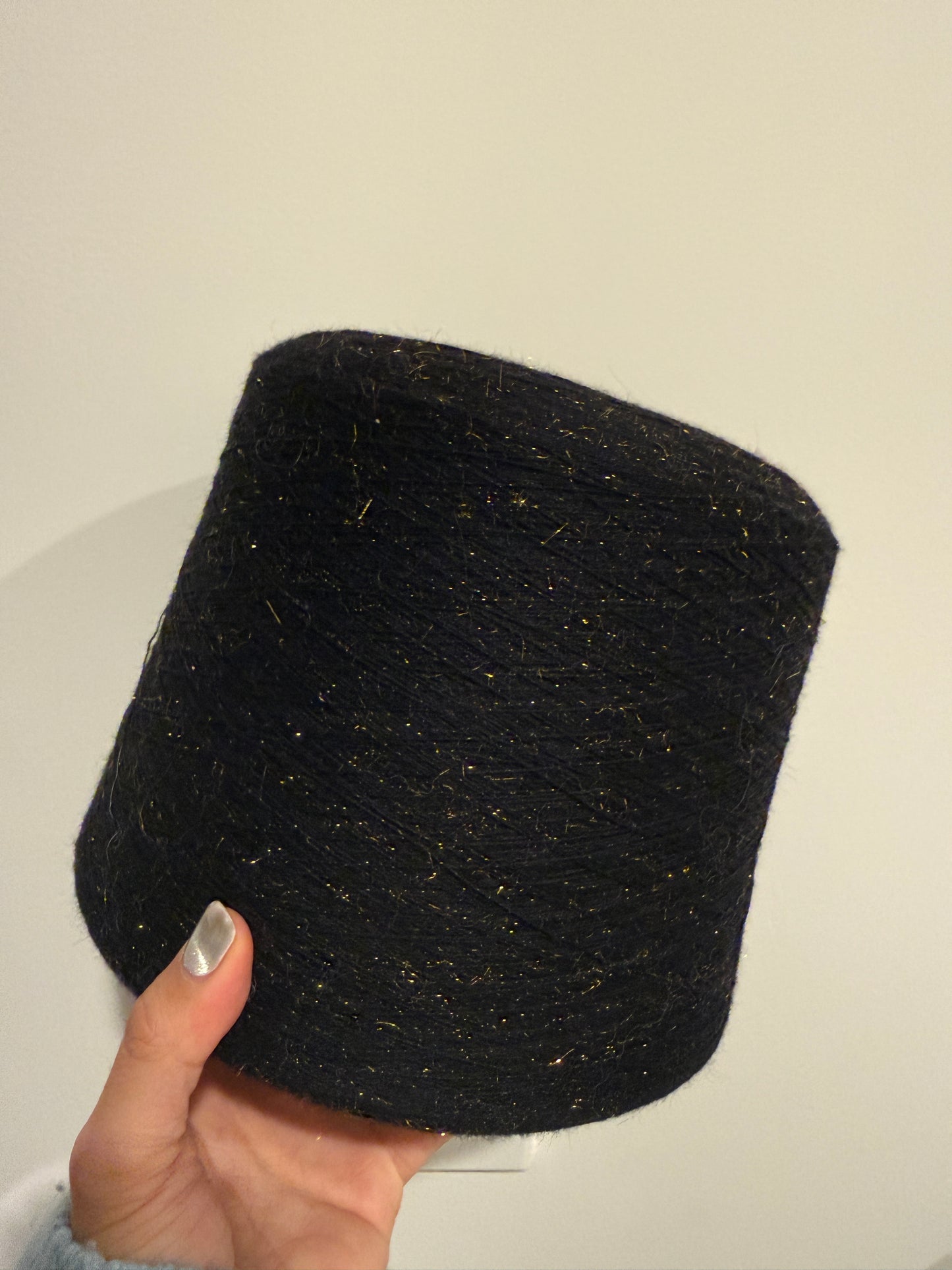 Merino with gold sparkle