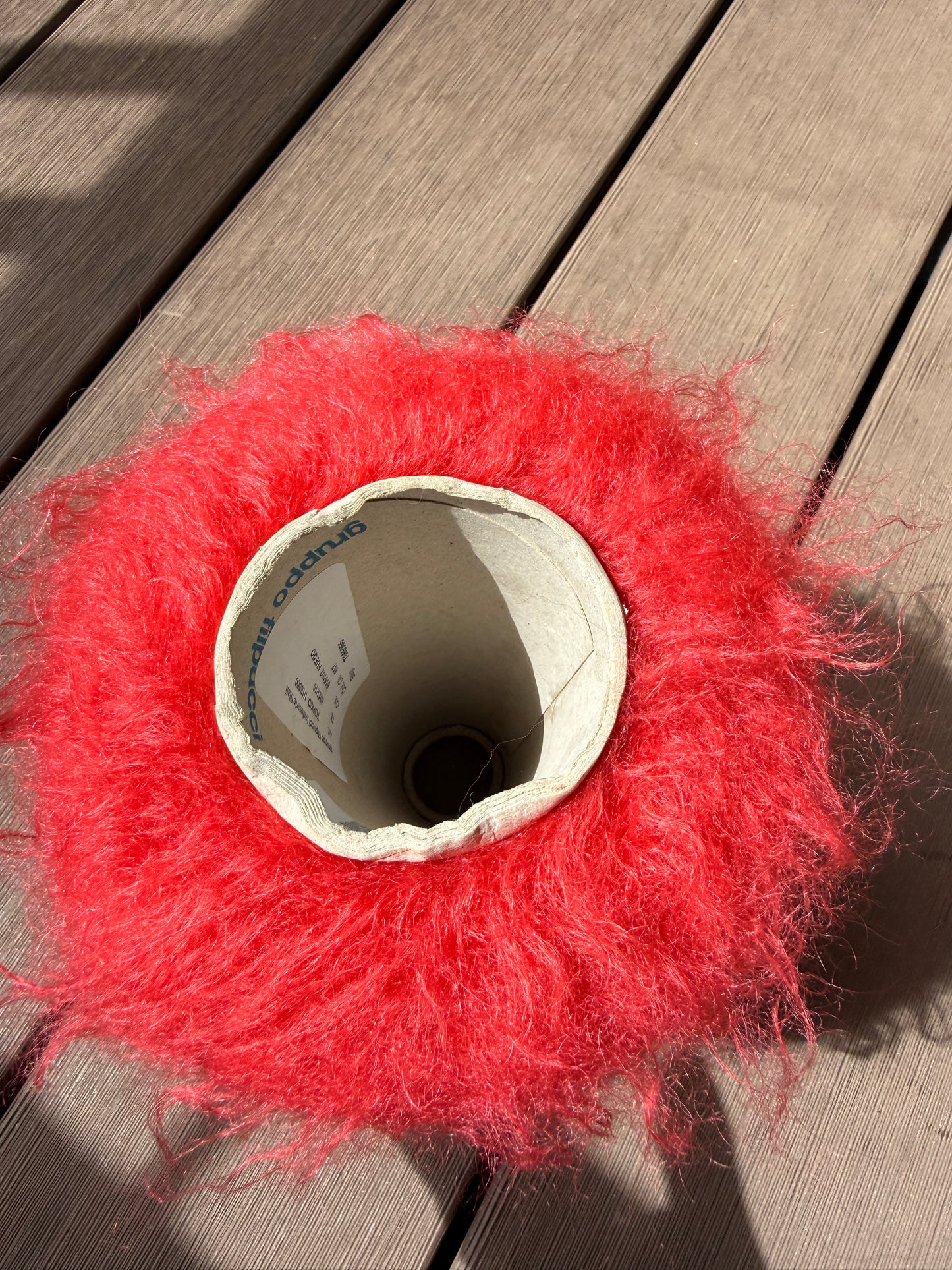 Superkid mohair - fire